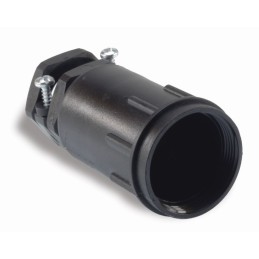 1 pcs - ITT Cannon Black Sealed Cable Clamp, Shell Size 12mm for use with Ringlock Circular Connectors