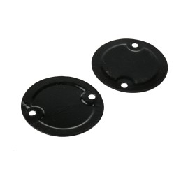 50 pcs - RS PRO Recessed Cover, Conduit Fitting, 20mm Nominal Size, Steel, Black