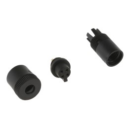 1 pcs - binder Circular Connector, 4 Contacts, Cable Mount, Subminiature Connector, Socket, IP40, 719 Series