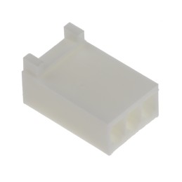 50 pcs - 415304 Molex, KK 254 Female Connector Housing, 2.54mm Pitch, 3 Way, 1 Row