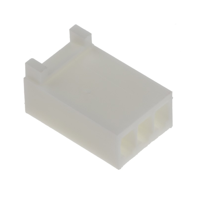 50 pcs - 415304 Molex, KK 254 Female Connector Housing, 2.54mm Pitch, 3 Way, 1 Row