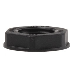 20 pcs - 53019200 Lapp Black Fibreglass PA Cable Gland Locknut, PG7 Thread, IP68