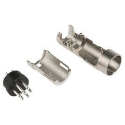 1 pcs - Amphenol, signalmate C091 7 Pole M16 Din Plug, 5.0A, 300 V IP40, Screw On, Cable Mount