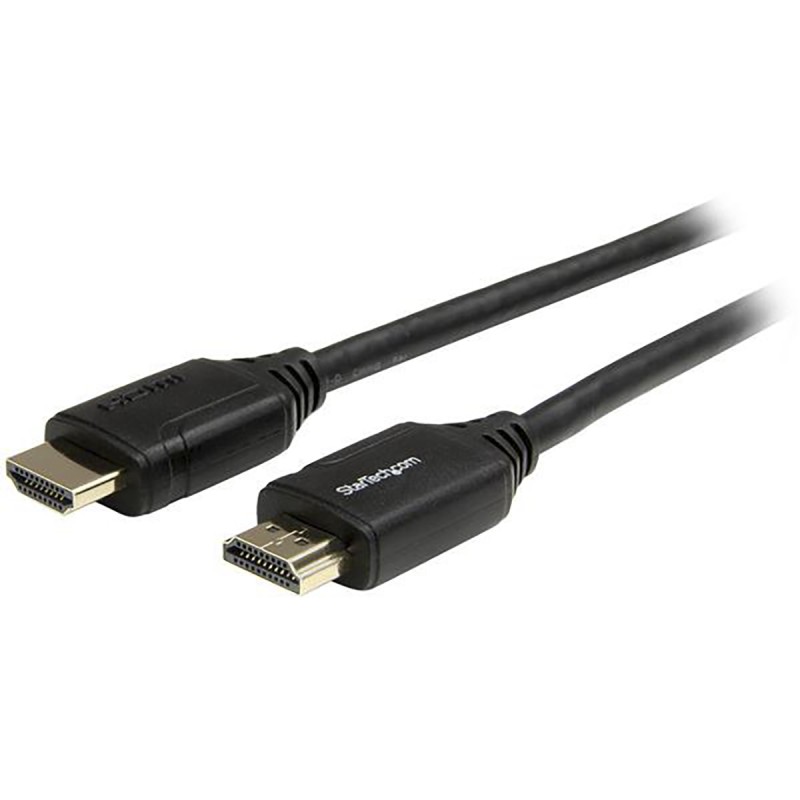 1 pcs - StarTech.com 4K @ 60Hz HDMI 2.0 Male HDMI to Male HDMI Cable, 1m