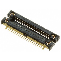 5 pcs - Hirose FX12 Series Straight Surface Mount PCB Socket, 40-Contact, 2-Row, 0.4mm Pitch, Solder Termination