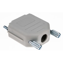 5 pcs - MH Connectors MHDPPK-SLIM Series Polyamide D Sub Backshell, 9 Way, Strain Relief