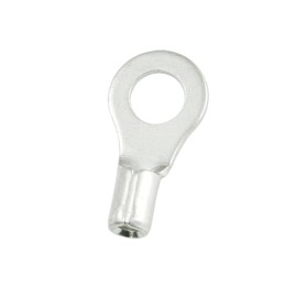 300 pcs - RS PRO Uninsulated Ring Terminal, 4.3mm Stud Size, 0.5mm² to 1.5mm² Wire Size