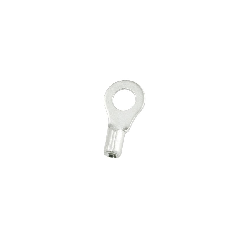 300 pcs - RS PRO Uninsulated Ring Terminal, 4.3mm Stud Size, 0.5mm² to 1.5mm² Wire Size