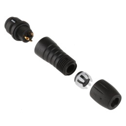 1 pcs - binder Circular Connector, 3 Contacts, Cable Mount, Subminiature Connector, Socket, Female, IP67, 620 Series
