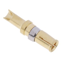 1 pcs - RS PRO Female Solder D-Sub Connector Power Contact, Gold over Nickel Power, 12 AWG