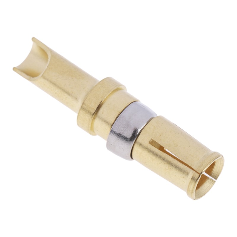 1 pcs - RS PRO Female Solder D-Sub Connector Power Contact, Gold over Nickel Power, 12 AWG