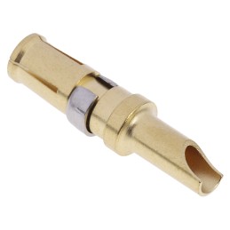 1 pcs - RS PRO Female Solder D-Sub Connector Power Contact, Gold over Nickel Power, 12 AWG