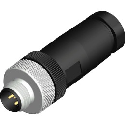 1 pcs - RS PRO Circular Connector, 5 Contacts, Cable Mount, M12 Connector, Plug, Male, IP67