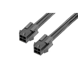 1 pcs - Molex 4 Way Male Micro-Fit 3.0 to 4 Way Male Micro-Fit 3.0 Wire to Board Cable, 600mm