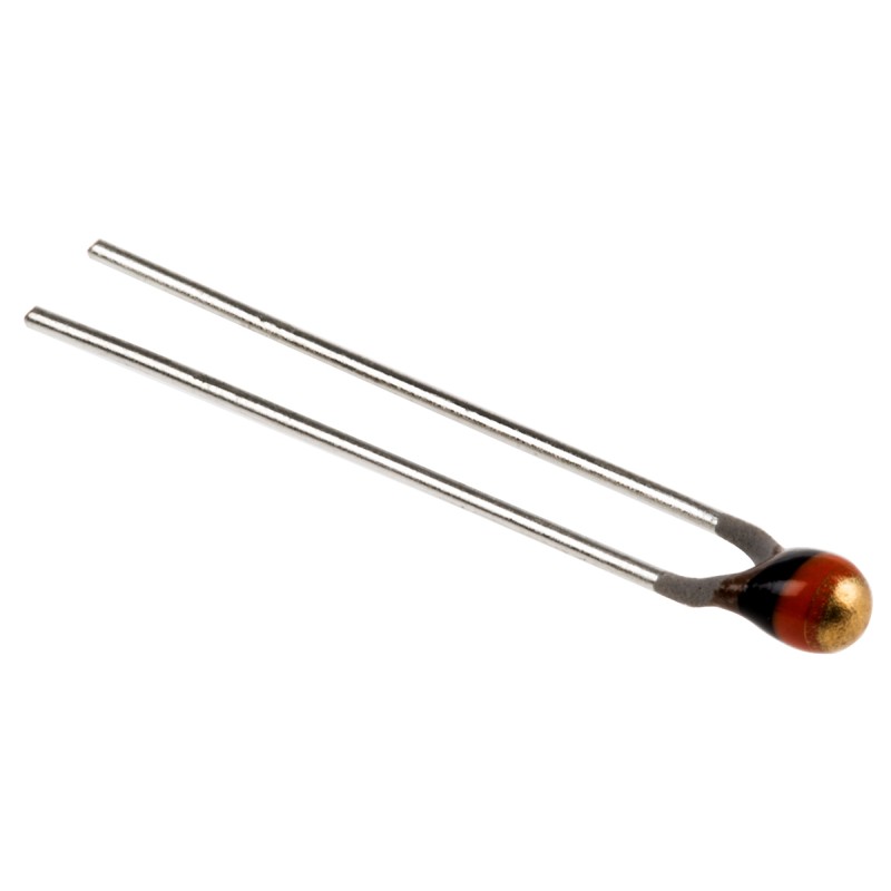 20 pcs - NTCLE100E3103JB0 BC Components Thermistor, 10kΩ Resistance, NTC Type, 24 x 3mm