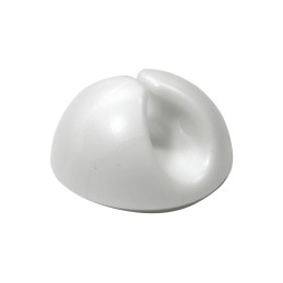 50 pcs - RS PRO White PVC Clip, 5mm Max. Bundle