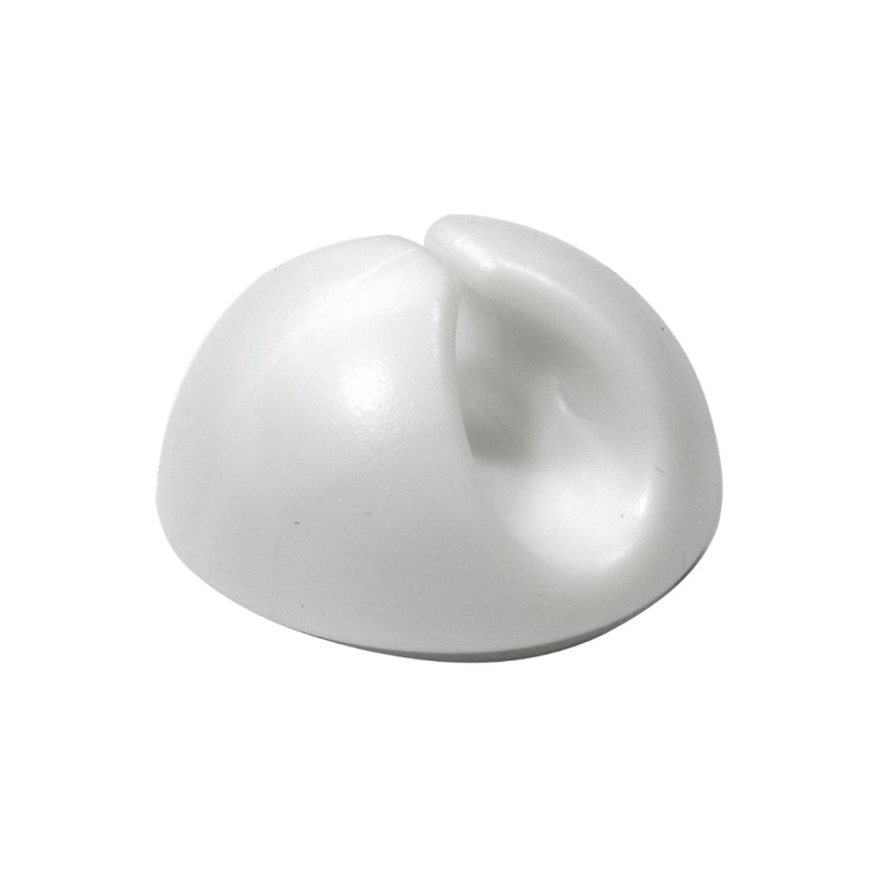 50 pcs - RS PRO White PVC Clip, 5mm Max. Bundle