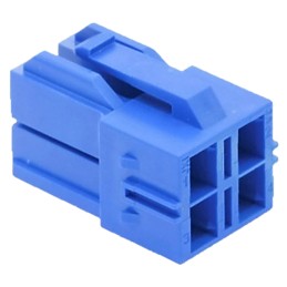 60 pcs - 151049-2401 Molex, CP-6.5 Female Connector Housing, 6.5mm Pitch, 4 Way, 2 Row