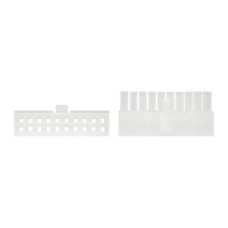 50 pcs - 2-794954-0 TE Connectivity, VAL-U-LOK Female Connector Housing, 4.2mm Pitch, 20 Way, 2 Row