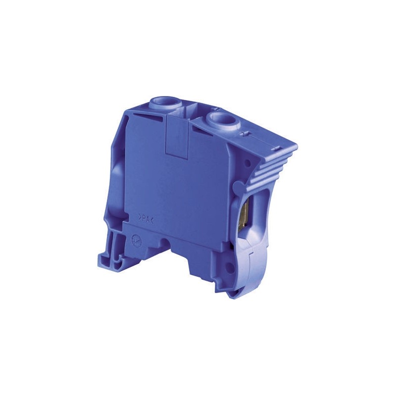 5 pcs - Entrelec ZS35 Series Blue Feed Through Terminal Block, 35mm², Double-Level, Screw Termination, ATEX