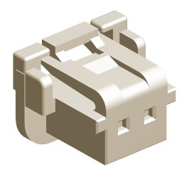50 pcs - 502351-0200 Molex, DuraClik Female Connector Housing, 2mm Pitch, 2 Way, 1 Row