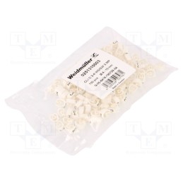 200 pcs : CLI C 2-4 WS/SW 3 MP - Markers, Marking: 3, 4÷10mm, PVC, white, -30÷80°C, leaded, CLI C