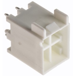 50 pcs - DF33C-4DP-3.3DSA(24) Hirose DF33C Series Straight Through Hole PCB Header, 4 Contact(s), 3.3mm Pitch, 2 Row(s), Shroude