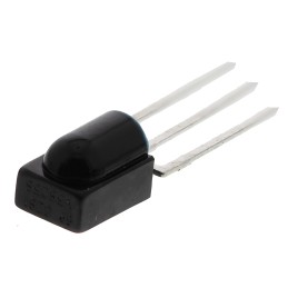 20 pcs - TSOP38238 Vishay TSOP38238, 38kHz IR Receiver, 950nm, 45m Range, 2.5 V - 5.5V, Through Hole, 5 x 4.8 x 6.95mm