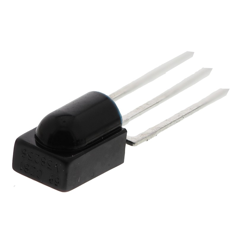 20 pcs - TSOP38238 Vishay TSOP38238, 38kHz IR Receiver, 950nm, 45m Range, 2.5 V - 5.5V, Through Hole, 5 x 4.8 x 6.95mm