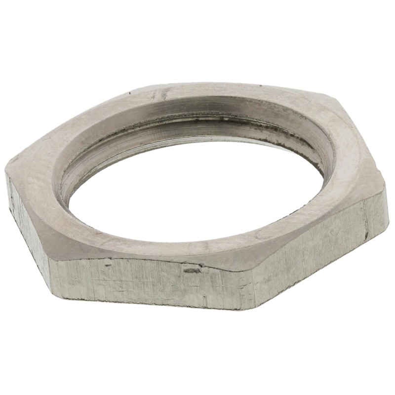 50 pcs - D4009108 SIB Nickel Nickel Plated Brass Cable Gland Locknut, PG9 Thread