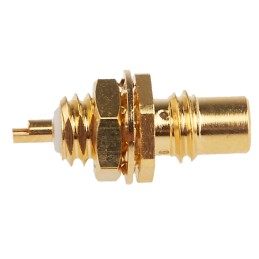 1 pcs - RS PRO, jack Panel Mount SMC Connector, 50Ω, Solder Termination, Straight Body