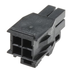 50 pcs - 105308-1204 Molex, Nano-Fit Female Connector Housing, 2.5mm Pitch, 4 Way, 2 Row