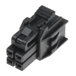 50 pcs - 105308-1204 Molex, Nano-Fit Female Connector Housing, 2.5mm Pitch, 4 Way, 2 Row