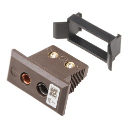 1 pcs - RS PRO Fascia Thermocouple Connector for Use with Type T Thermocouple, Standard Size, JIS Standard