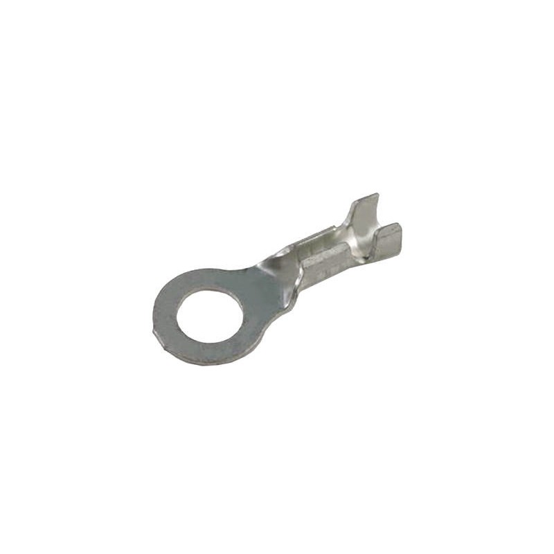 300 pcs - LRB-1.0T-M4 JST, LRB Uninsulated Ring Terminal, M4 Stud Size, 0.5mm² to 1mm² Wire Size