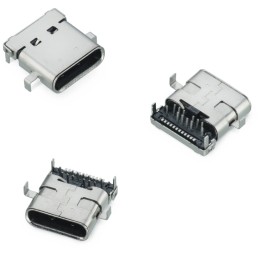 1 pcs - Wurth Elektronik Straight, Through Hole, Socket Type C 3.1 USB Connector
