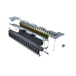 1 pcs - Samtec SS5 Series Straight Surface Mount PCB Socket, 160-Contact, 2-Row, 0.5mm Pitch, Solder Termination