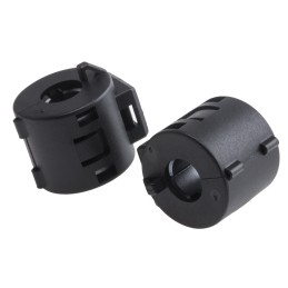 10 pcs - RS PRO Openable Ferrite Clamp, 19.5 Dia. x 23mm, For Computer Peripherals, Digital TV, Internal & External Power