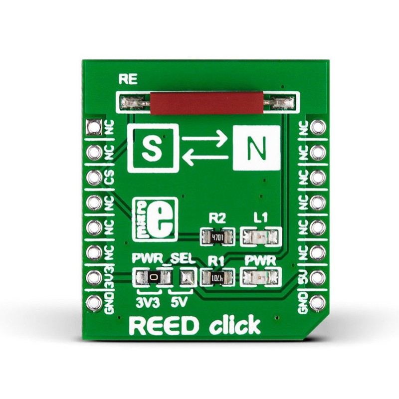 1 pcs - MikroElektronika REED click Reed Switch mikroBus Click Board