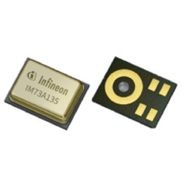 10 pcs - IM73A135V01XTSA1 Infineon Microphone, Omni-Directional, Analogue Output