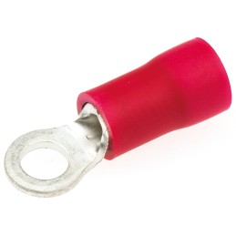 300 pcs - FVWS1.25-3(LF) JST, FV Insulated Ring Terminal, M3 (3 - 4) Stud Size, 0.25mm² to 1.65mm² Wire Size, Red
