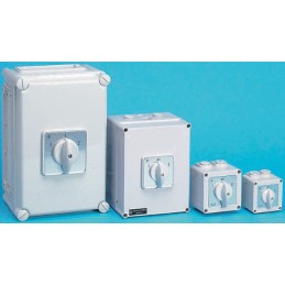 1 pcs - Kraus & Naimer, 4P 3 Position Double Throw Cam Switch, 115A