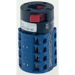 1 pcs - Kraus & Naimer, DP 2 Position 60° Double Throw Cam Switch, 20A