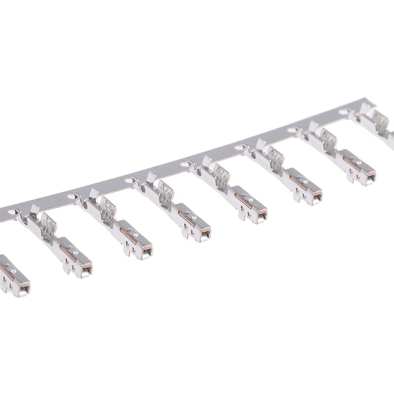 100 pcs - TE Connectivity MULTILOCK 040 III Series Female Crimp Terminal, 19AWG Min, 16AWG Max