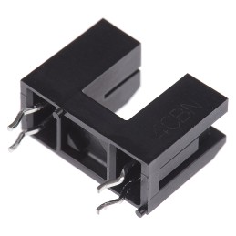 60 pcs - RPI-579N1 RPI-579N1 ROHM, Through Hole Slotted Optical Switch, Phototransistor Output