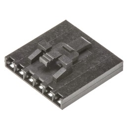 50 pcs - 50-57-9406 Molex, SL Female Connector Housing, 2.54mm Pitch, 6 Way, 1 Row