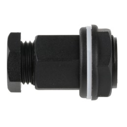20 pcs - RS PRO Black Plastic Cable Gland, M20 Thread, 4mm Min, 7mm Max, IP55