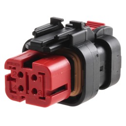 1 pcs - TE Connectivity, AMPSEAL 16 Automotive Connector Socket 4 Way