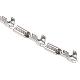 300 pcs - 61400-1 TE Connectivity FASTON .110 Uninsulated Female Spade Connector, Receptacle, 2.79 x 0.51mm Tab Size, 0.5mm² to 