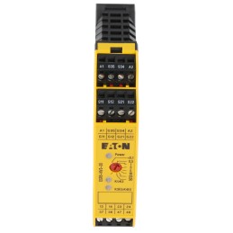 1 pcs - Eaton Dual-Channel Emergency Stop, Safety Switch/Interlock Safety Relay, 24V, 2 Safety Contacts